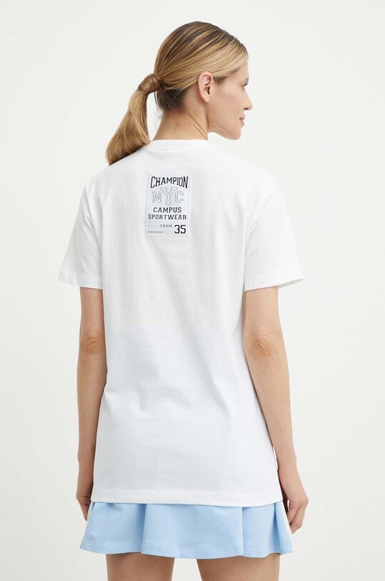 Îmbrăcăminte Champion tricou din bumbac 117207 alb