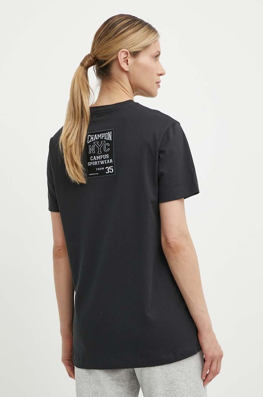 Îmbrăcăminte Champion tricou din bumbac 117207 negru