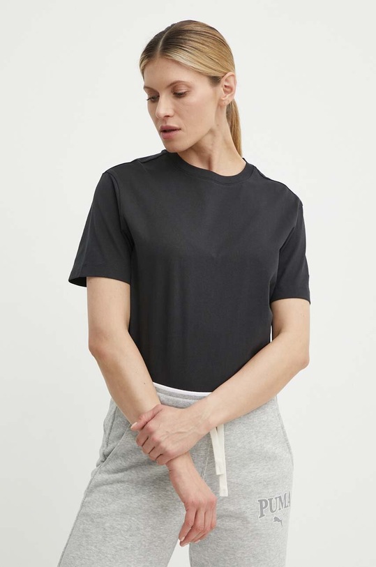Champion tricou din bumbac negru 117207