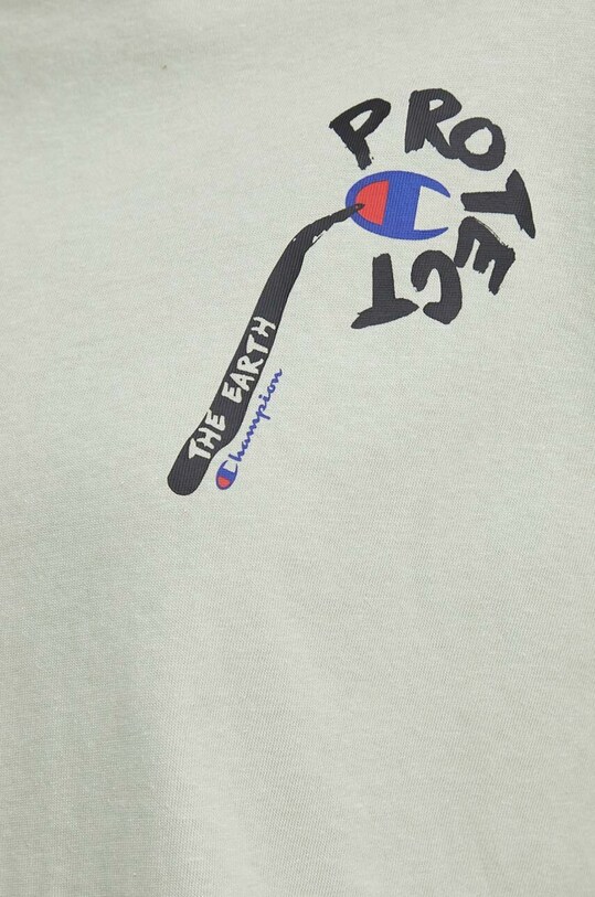 Champion tricou din bumbac 117231 verde