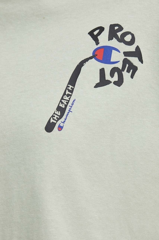 Champion tricou din bumbac 117231 verde