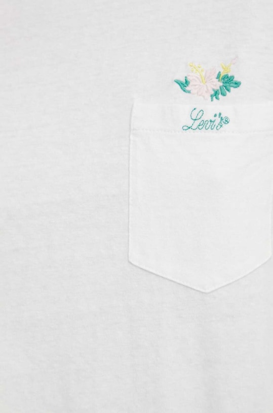 Levi's t-shirt bawełniany A7212 biały