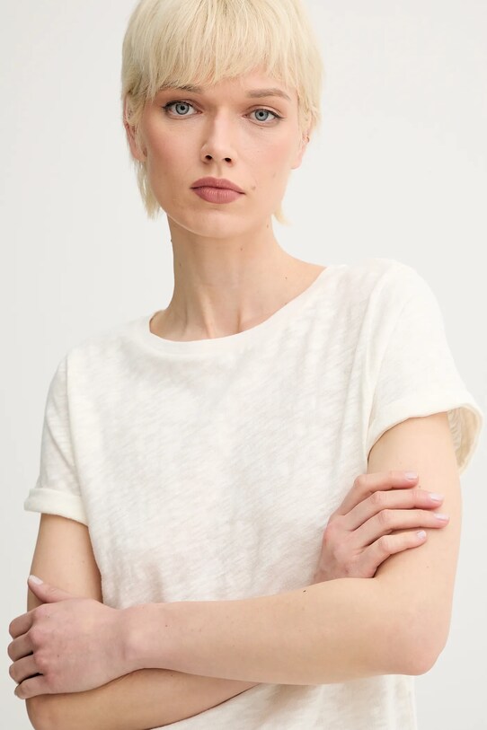 Levi's t-shirt bawełniany beżowy A7247