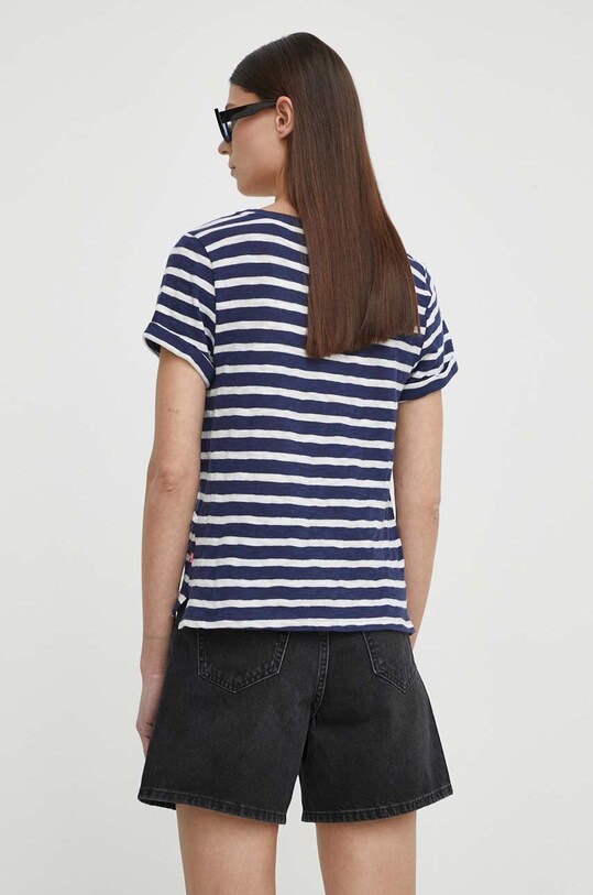 Odzież Levi's t-shirt bawełniany A7247 granatowy