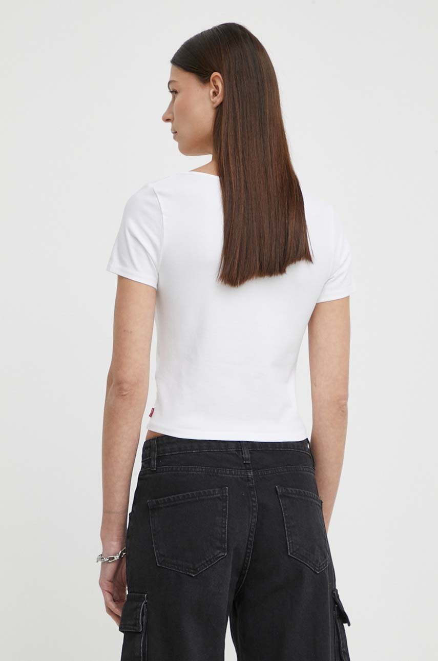 Odzież Levi's t-shirt A7534 biały