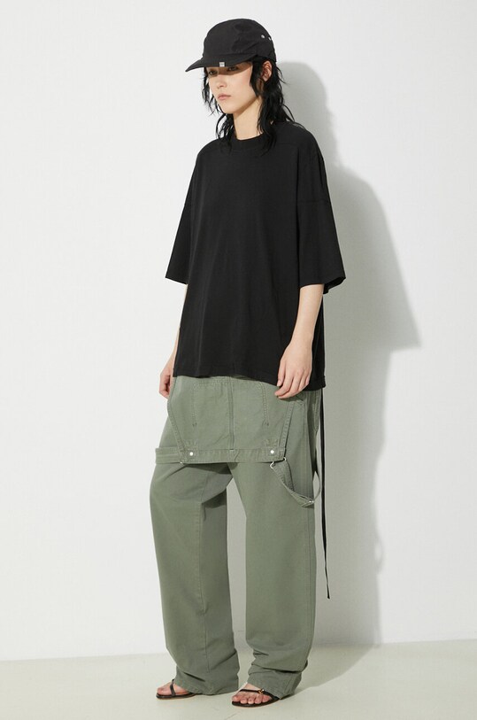 Rick Owens cotton t-shirt Walrus T-Shirt DS01D1201.RN.09 black SS24