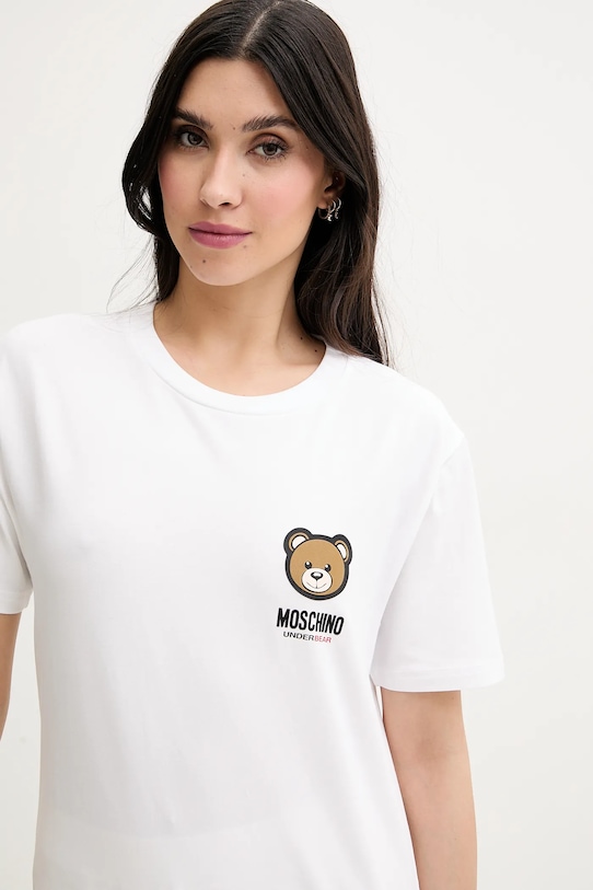 Moschino Underwear tricou 0788.4410 alb SS25