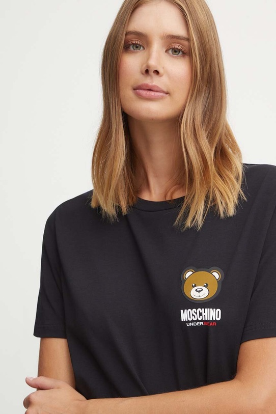 Μπλουζάκι Moschino Underwear μαύρο 0788.4410