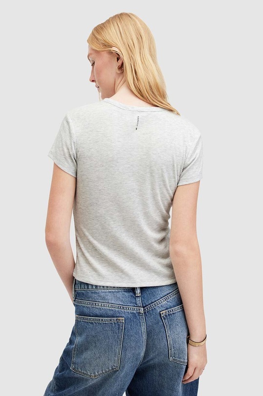 AllSaints tricou din bumbac STEVIE TEE W102JA gri SS24