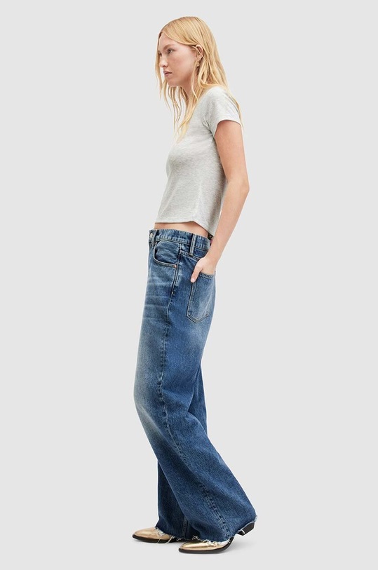 AllSaints tricou din bumbac STEVIE TEE gri W102JA
