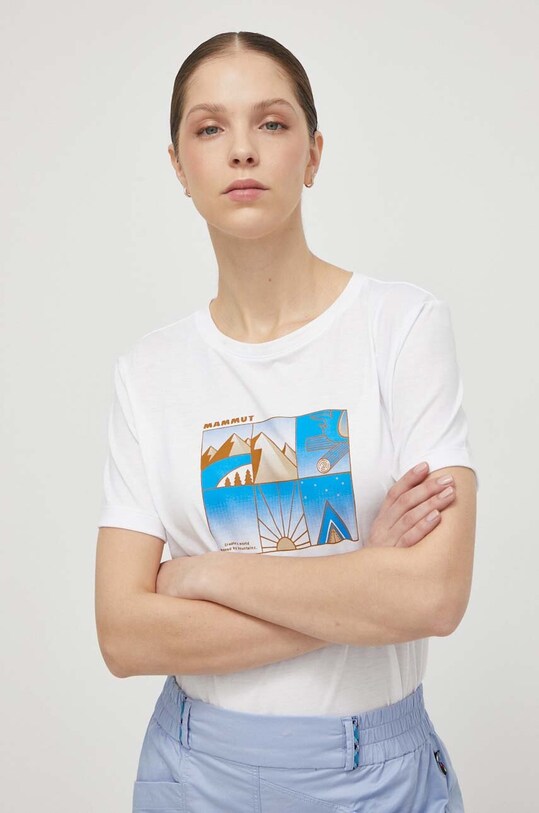 Mammut t-shirt fehér 1017.04084