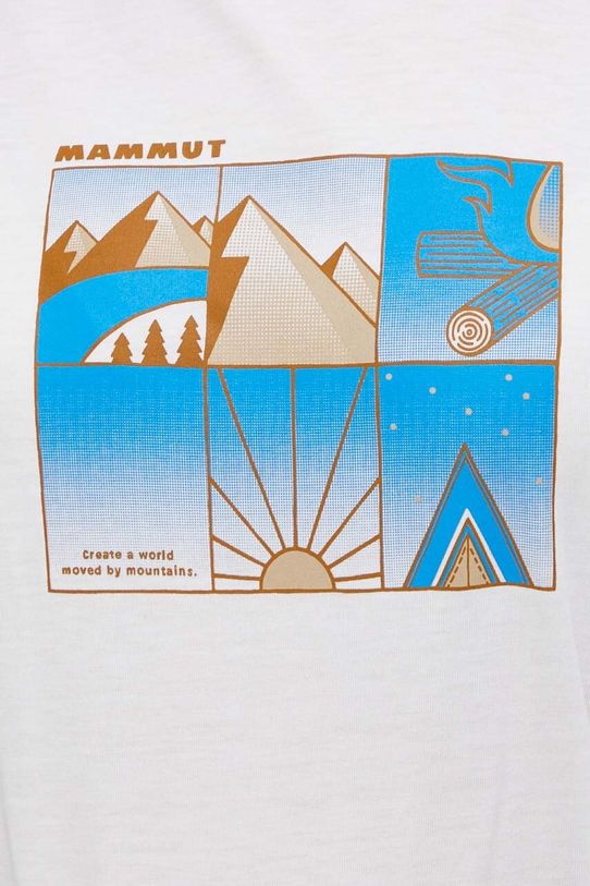 Mammut t-shirt 1017.04084 biały