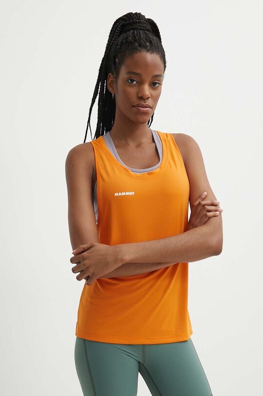 Спортивний топ Mammut Massone Sport regular помаранчевий 1017.05750