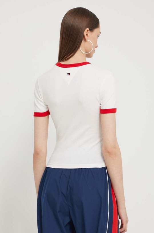 Odzież Tommy Jeans t-shirt Archive Games DW0DW18836 beżowy