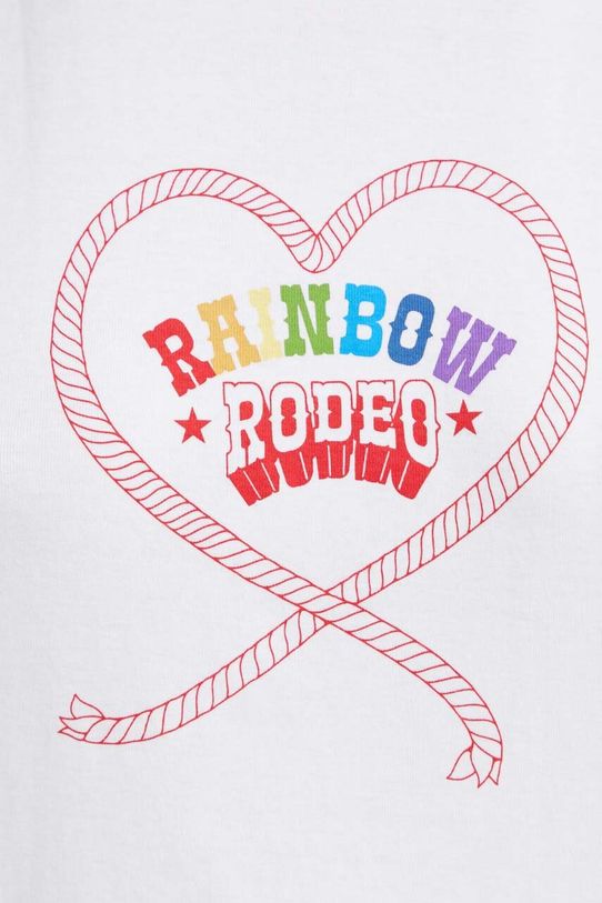 Βαμβακερό τοπ Levi's Pride A5063 λευκό