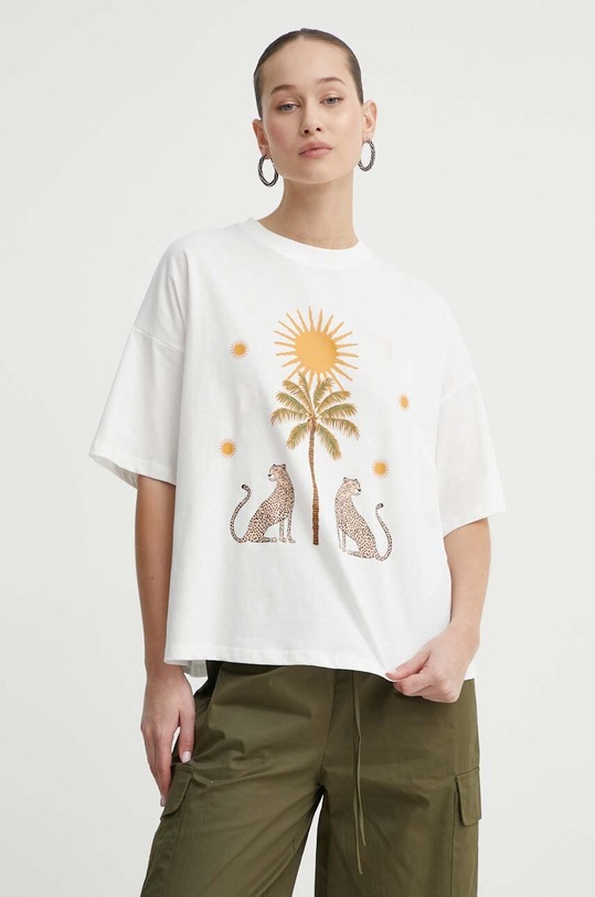 Never Fully Dressed pamut póló pamut fehér NFDTO329.White