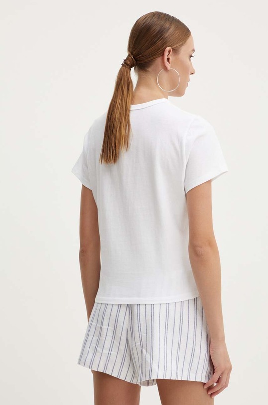 Îmbrăcăminte Abercrombie & Fitch tricou din bumbac KI157.4095.100 alb