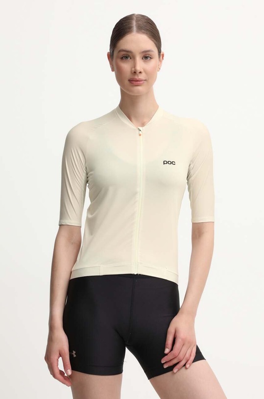 POC tricou de ciclism Pristine print bej 53297