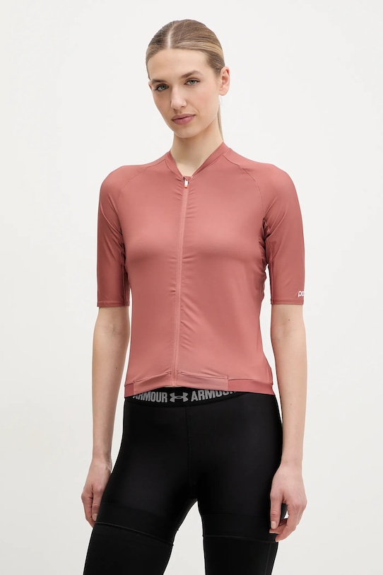 POC tricou de ciclism Pristine print portocaliu 53297