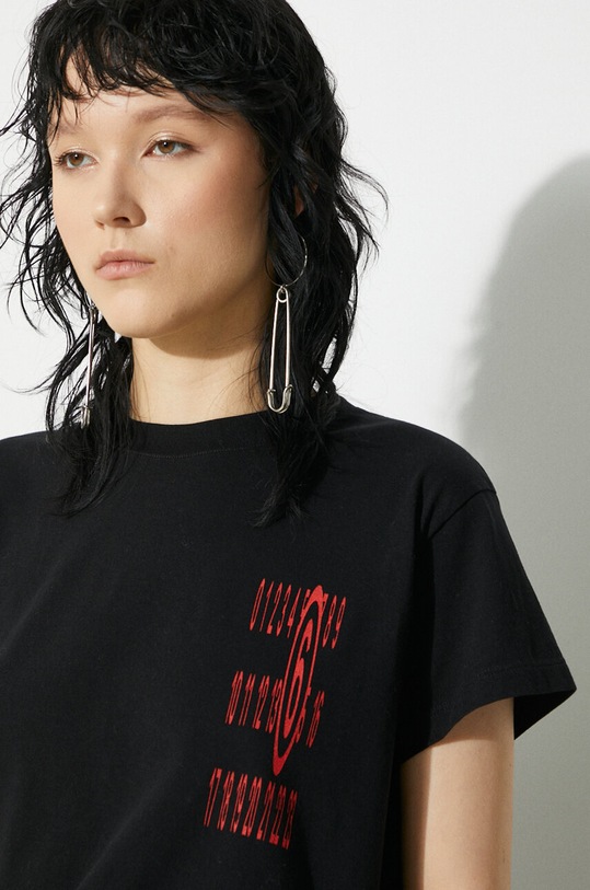 MM6 Maison Margiela cotton t-shirt S62GD0185 black
