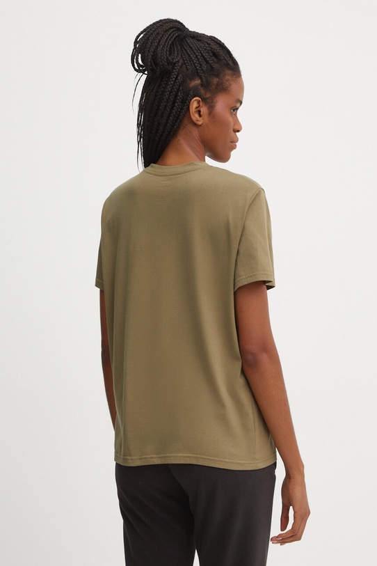 Odzież Fjallraven t-shirt Fjällräven Logo Tee W F87146.620 zielony