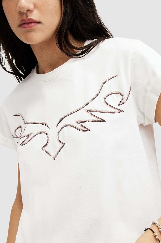 Pamučna majica AllSaints RANDAL ANNA TEE WM583Z bijela SS24