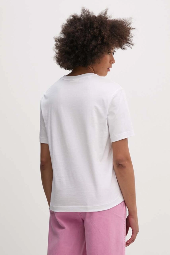 Odzież Lacoste t-shirt bawełniany TF7215 biały