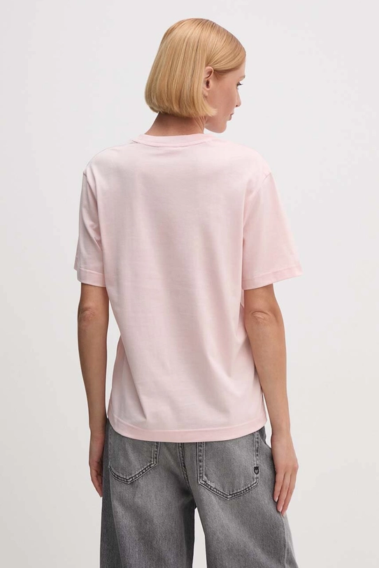 Clothing Lacoste cotton t-shirt TF7215 pink