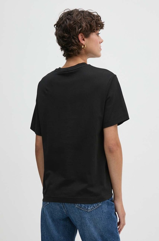 Одежда Хлопковая футболка Lacoste TF7215 чёрный