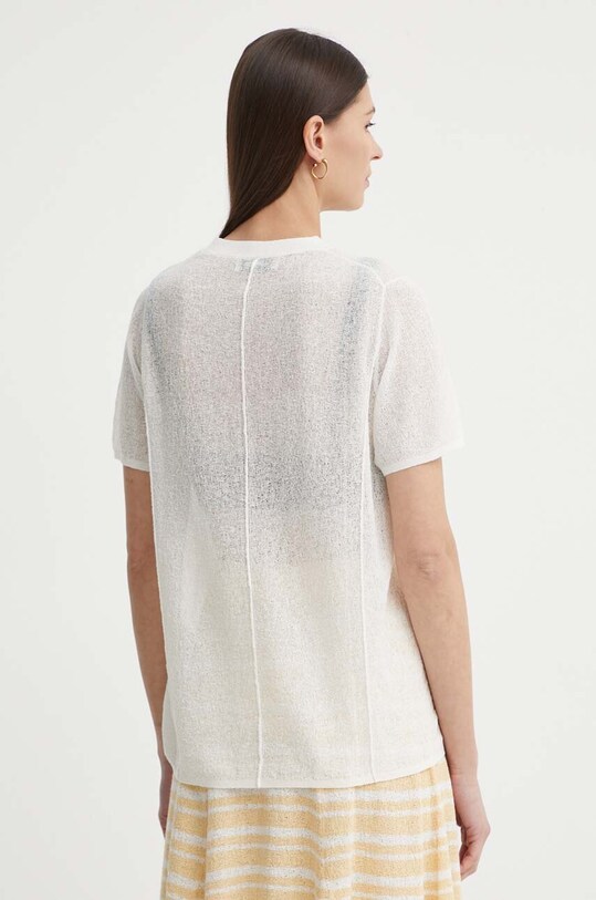 Îmbrăcăminte AERON tricou din amestec de in CAYMEN RSTO490489 bej