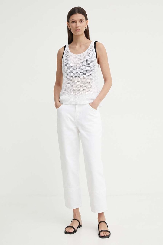 Pamučni top AERON DREYFUSS SSTO524503 bijela SS24