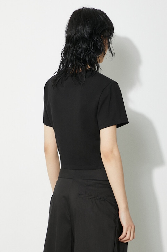 Îmbrăcăminte Fiorucci tricou Mouth Print W01FPTSH094CJ03BK01 negru