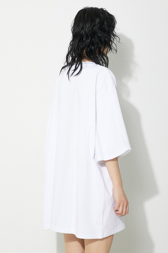 Oblačila Bombažna kratka majica Fiorucci Mouth Print Boxy T-Shirt W01FPTSH102CJ01WH04 bela