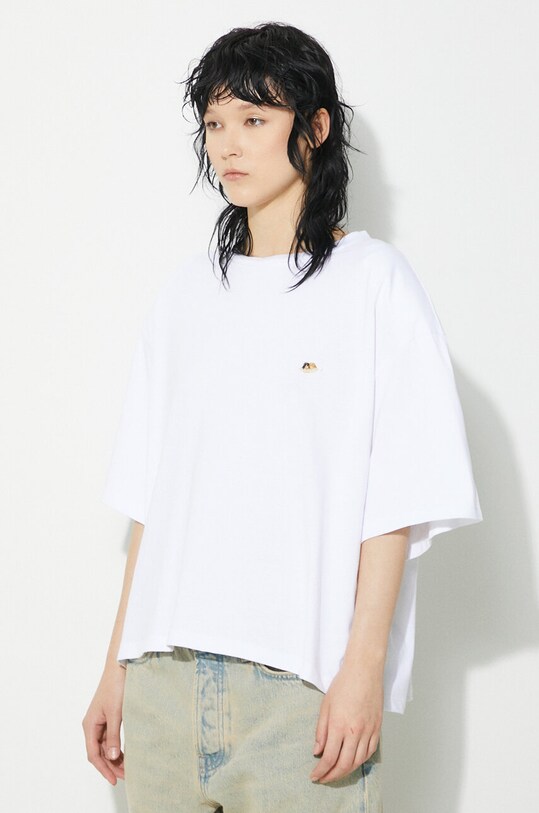 Fiorucci t-shirt bawełniany Angel Patch Padded T-Shirt biały M01FPTSH105CJ01WH01
