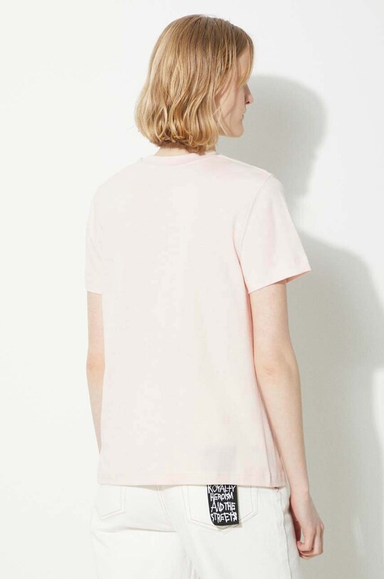 New Balance tricou din bumbac Sport Essentials WT41502OUK roz SS24