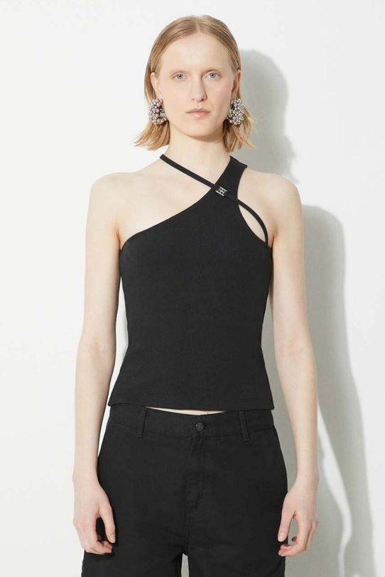 Top KSUBI Score Tank Black