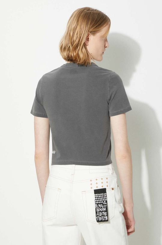 Ρούχα Μπλουζάκι KSUBI Stacked Baby Ss Tee Charcoal WSP24TE001 γκρί