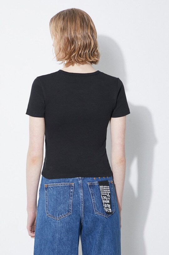 Odjeća Majica kratkih rukava KSUBI Arise Cut Out Ss Tee Black WSP24TE012 crna