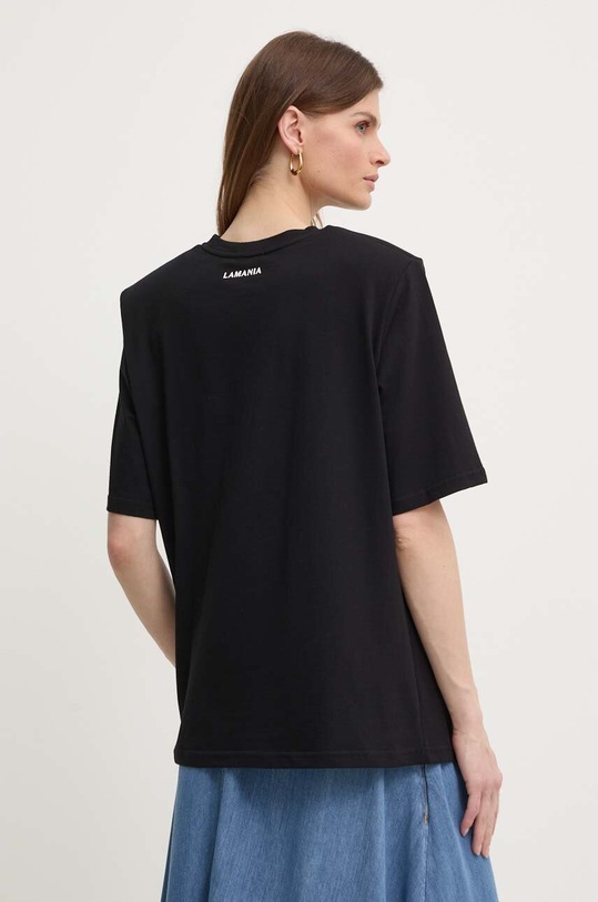 Îmbrăcăminte La Mania tricou din bumbac SKYLER SKYLER negru