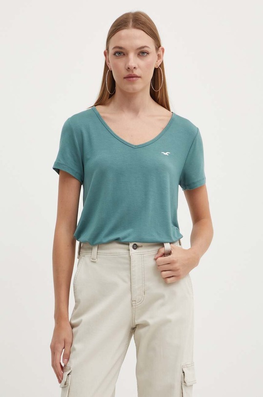 Tričko Hollister Co. 3-pak KI339.3534.200 biela SS24