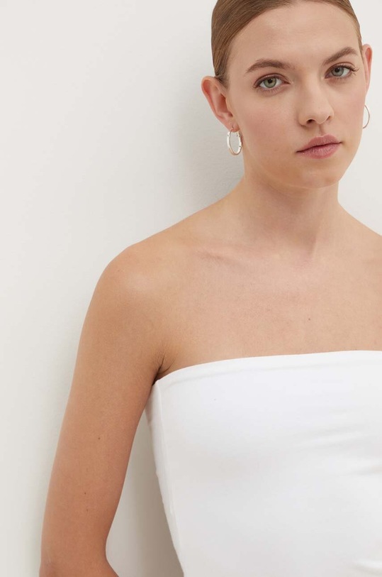 Hollister Co. top z elastanem biały KI339.3573.100