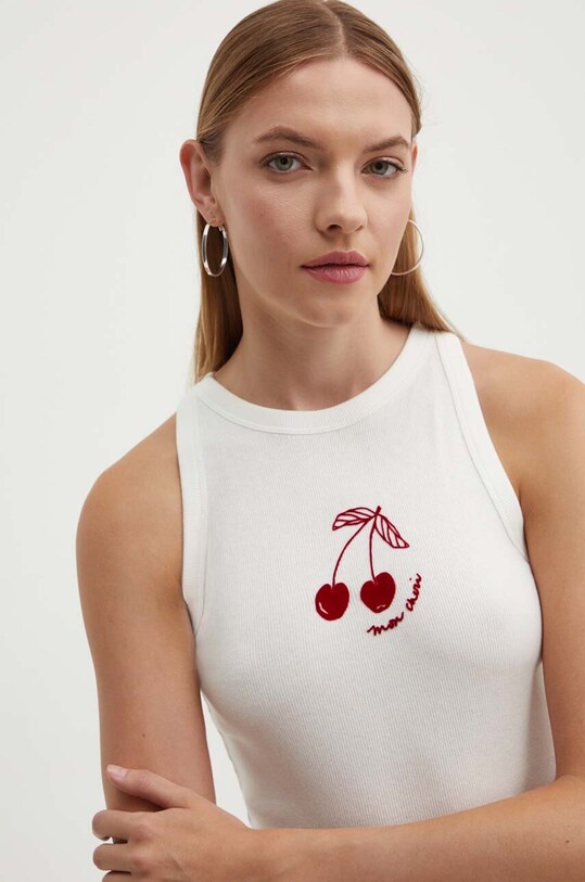 Hollister Co. top imprimeu bej KI357.3259.102