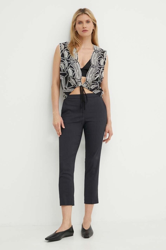 Bruuns Bazaar bluzka bawełniana ArvensisBBLyzet BBW3922 multicolor SS24