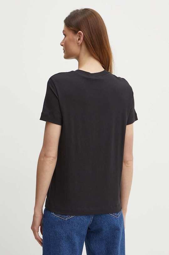 Oblečení Bavlněné tričko Calvin Klein Jeans J20J219142 černá