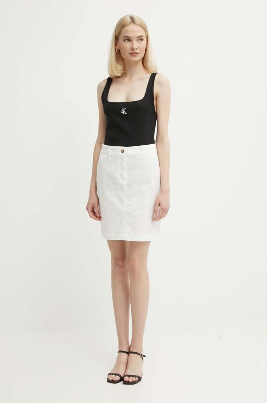 Calvin Klein Jeans top J20J223192 negru SS24