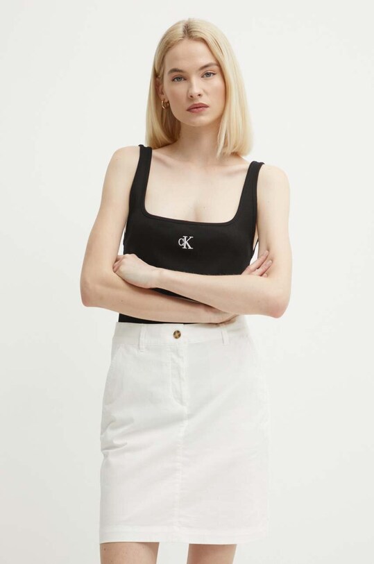 Calvin Klein Jeans top negru J20J223192