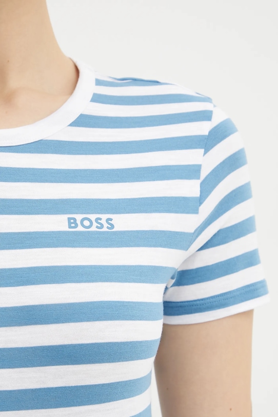 BOSS Orange t-shirt bawełniany 50504192 niebieski