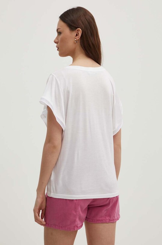 Îmbrăcăminte United Colors of Benetton tricou 37RTD1084 alb