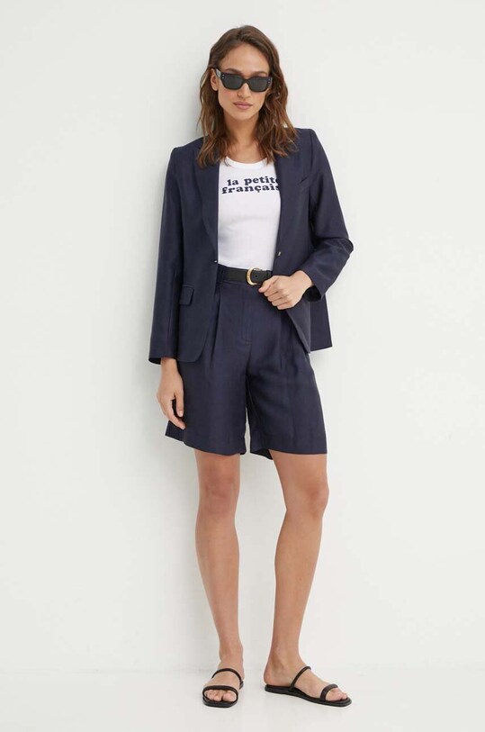 La Petite Française top in cotone TETU PFTETU bianco SS24