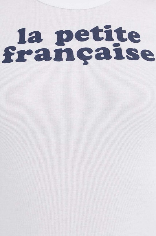 La Petite Française top in cotone TETU PFTETU bianco